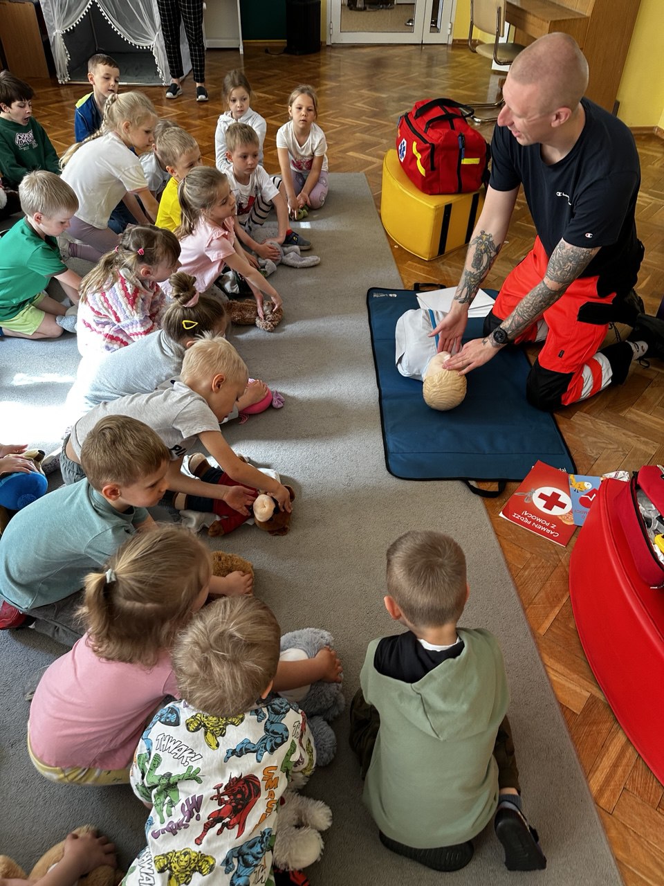 szkolenie pierwsza pomoc dla przedszkolaków